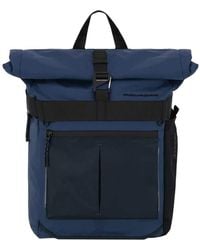 Piquadro - Roll-top Bike Computer Backpack Bags - Lyst