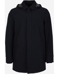 Herno - Cape Laminar Trench Coat - Lyst