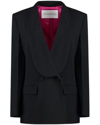 Nina Ricci - Double-Breasted One-Button Blazer - Lyst