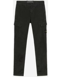 Stone Island - Stretch Cargo Pants - Lyst