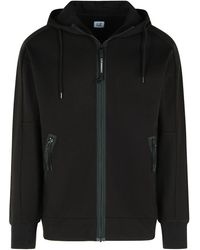 C.P. Company - Full-Zip Hoodie With Integrated Goggles - Lyst