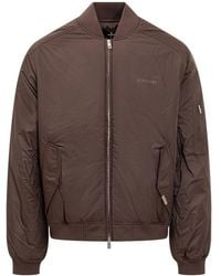 Represent - Bomber Jacket With Embroidered Logo - Lyst