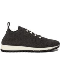 Jimmy Choo - "Veles" Cashmere Sneakers - Lyst