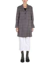 Aspesi - Single-breasted Coat - Lyst