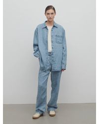 The Row - Tarley Linen Jeans - Lyst