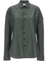 Lemaire - 'Fitted Band Collar' Shirt - Lyst