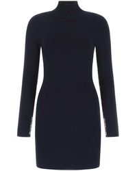 T By Alexander Wang - Midnight Stretch Viscose Ble - Lyst