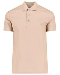 Burberry - Check Polo Shirt - Lyst