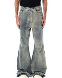 Rick Owens - Mineral Pearl Bolan Bootcut Jeans - Lyst