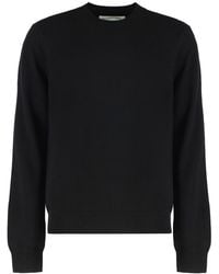 Comme des Garçons - Crew-Neck Wool Sweater - Lyst