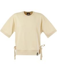 Colmar - Cotton Blend Short-Sleeved Sweatshirt - Lyst