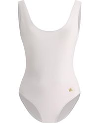 Dolce & Gabbana - Swimsuit With Logo - Lyst