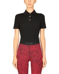 MICHAEL Michael Kors - Polo Shirt With Logo Buttons - Lyst