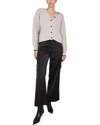 Slacks and Chinos PROENZA SCHOULER WHITE LABEL Trousers Slacks and Chinos Black PROENZA SCHOULER WHITE LABEL Synthetic Slouch Fit Pants in Nero Womens Trousers - Save 20% 