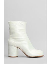 Maison Margiela - Tabi High Heels Ankle Boots - Lyst