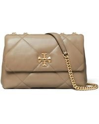 Tory Burch - Kira Diamond Leather Shoulder Bag - Lyst