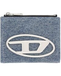 DIESEL - Wallet "1Dr Bi-Fold Zipper Ii" - Lyst