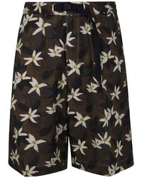 White Sand - Short Bermuda Trousers - Lyst