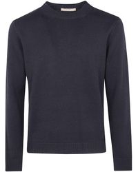 Roberto Collina - Long Sleeves Round Neck Sweater - Lyst