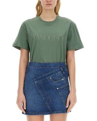 JW Anderson - T-Shirt With Logo - Lyst