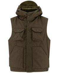 Engineered Garments Field Vest in Blue for Men Lyst Canada