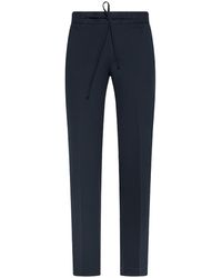 Circolo 1901 - Stretch Cotton Trousers With Drawstring Waist - Lyst