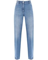 Versace - Boyfriend Jeans With Tailored Crease - Lyst