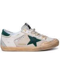 Golden Goose - 'Super-Star' Leather Sneakers - Lyst