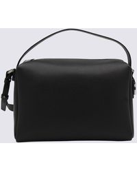 Hogan - Black Leather Maxi Camera H Top Handle Bag - Lyst