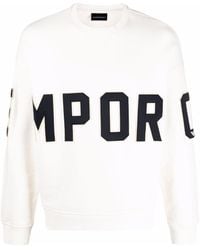 Emporio Armani - Sweaters White - Lyst