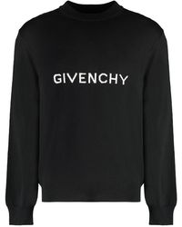 Givenchy - Crew-neck Wool Sweater - Lyst