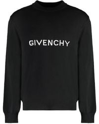 Givenchy - Crew-Neck Wool Sweater - Lyst