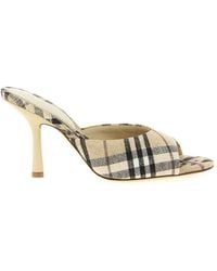 Burberry - 'mews' Mules - Lyst
