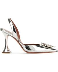 AMINA MUADDI - Leather Begum Pumps - Lyst