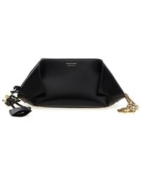 Ferragamo - Leather Clutch - Lyst