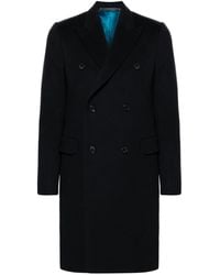 Paul Smith - Wool And Cashmere Double-Breasted Coat - Lyst