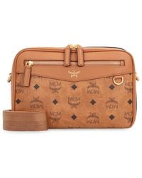 MCM - Diamond Canvas Camera Bag - Lyst