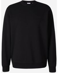 Burberry - Ekd Check Cotton Sweatshirt - Lyst