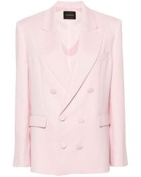 ANDAMANE - Pixie Double Breasted Blazer - Lyst