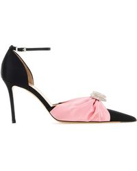 Mach & Mach - Mach&Mach Satin Pumps - Lyst
