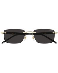 Montblanc - Mb0344S Linea Meisterstück Sunglasses - Lyst