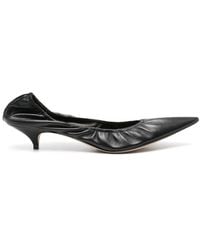 The Row - Uxor Leather Pumps - Lyst