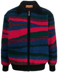 Missoni - Fleece-texture Zip-fastening Jacket - Lyst