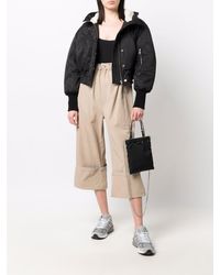 Moncler Genius - Wide-leg Turn-up Trousers - Lyst