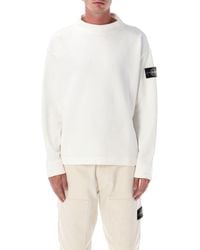 Stone Island - Crewneck Raw - Lyst