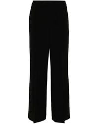 Theory - Wide Pull On Admiral Crepe Trouser - Lyst