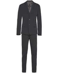 Prada - Single-Breasted Techno Suit - Lyst
