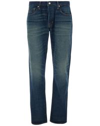 Tom Ford - Denim Mid-Rise Slim Fit Jeans - Lyst