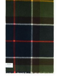 Barbour - 'Rosefield' Wool Scarf - Lyst