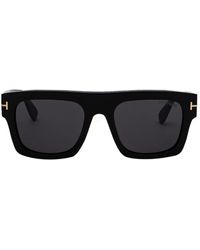 Tom Ford - Iconic Fausto Sunglasses In Black - Lyst